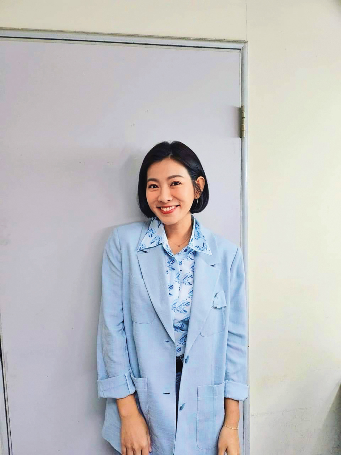米可白婚後蜜月老公叫她「早點睡」，蜜月旅行13天完全沒開機。（翻攝自米可白臉書）