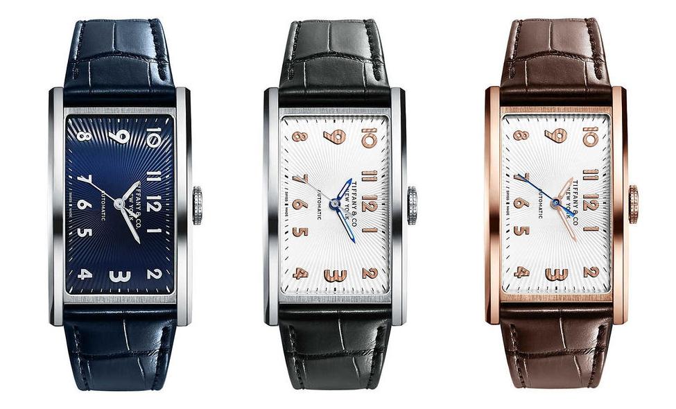 Tiffany & Co. East west Automatic 共有三種版本。