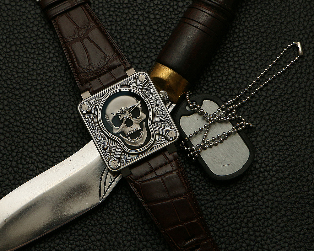 甘心被你駕馭！Bell & Ross BR01 Burning Skull