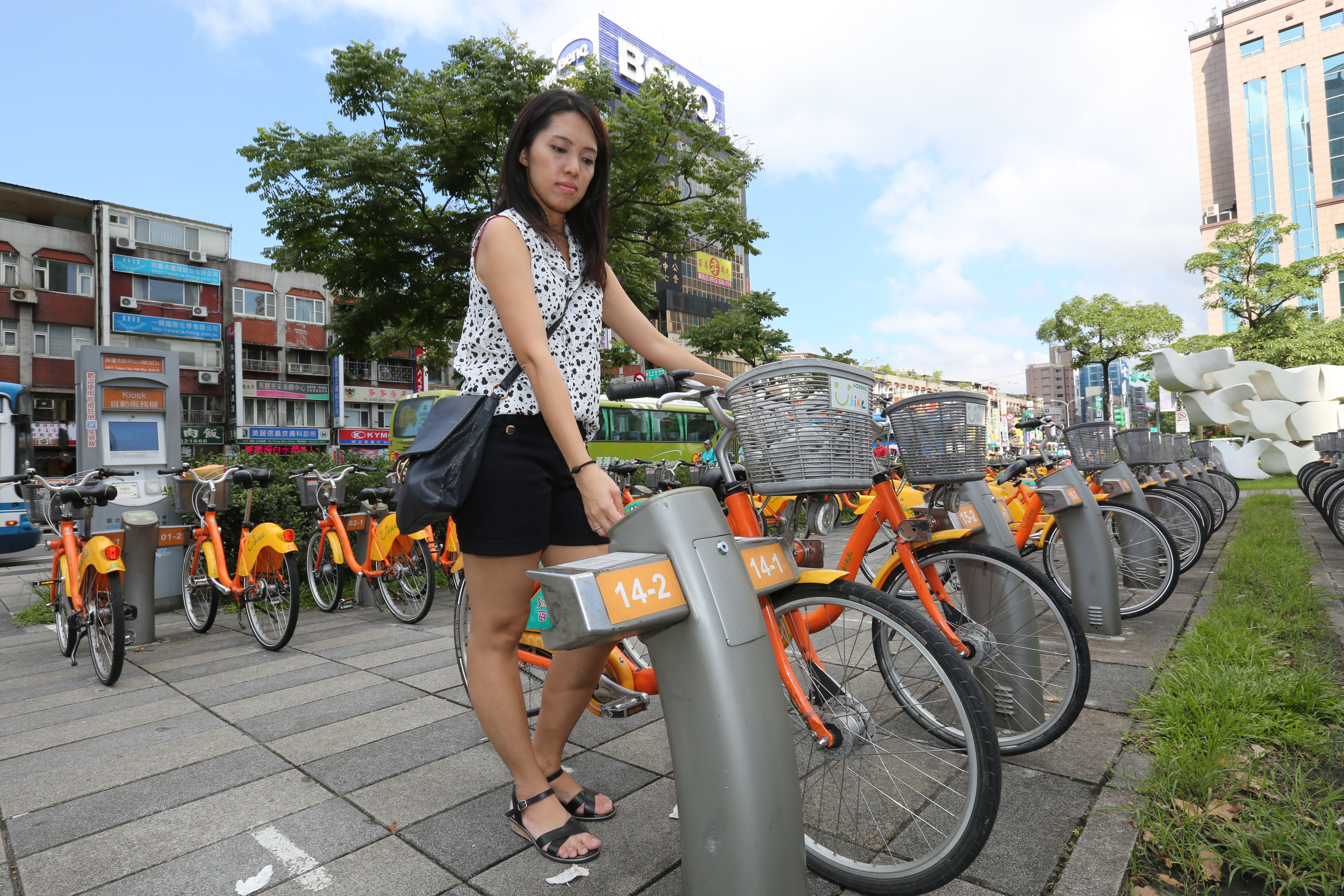 全台Ubike的輪胎全都由建大生產。