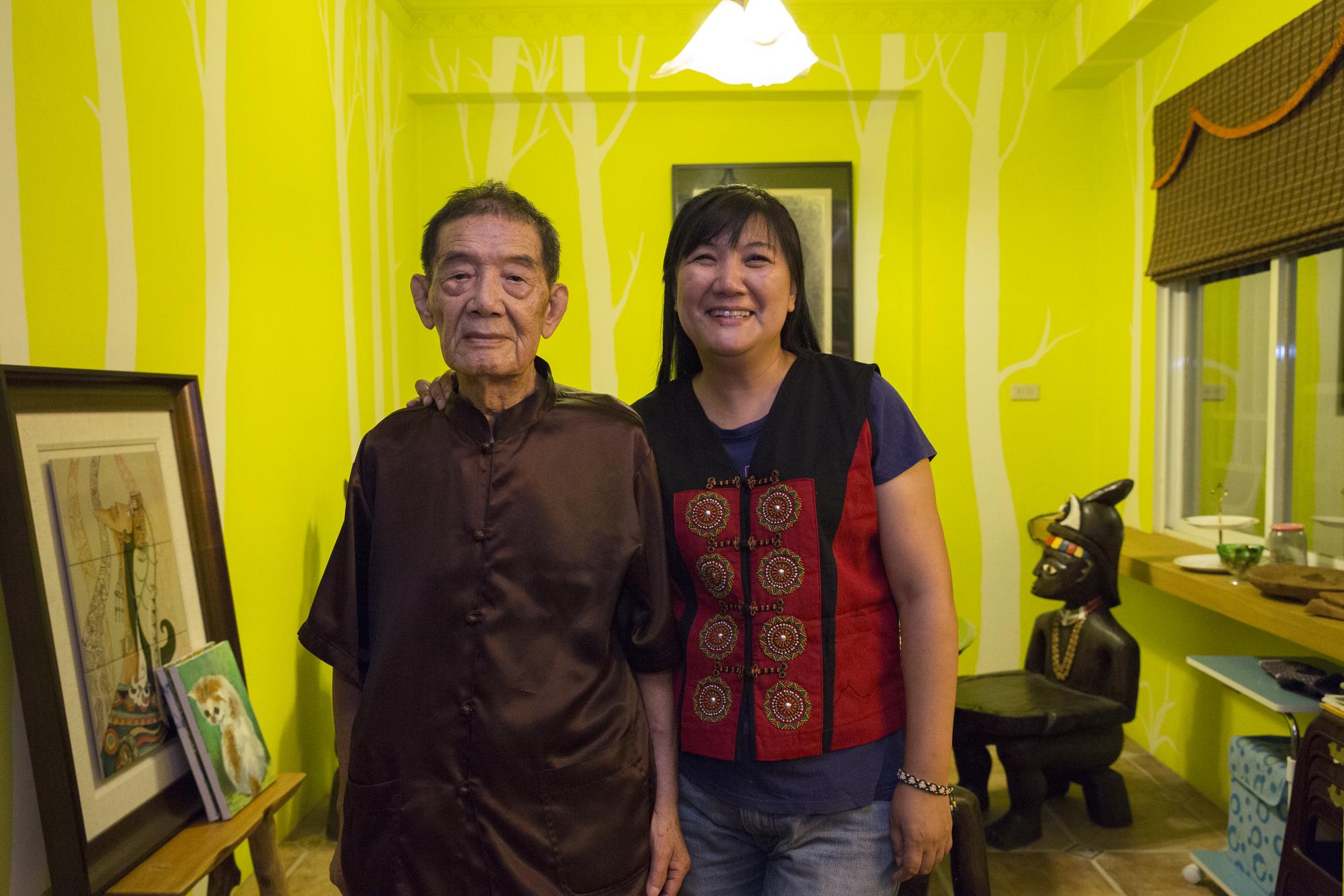 伍麗華的父親能夠活到101歲，其實內心牽掛的是他唯一的女兒，他希望能一直陪伴女兒。