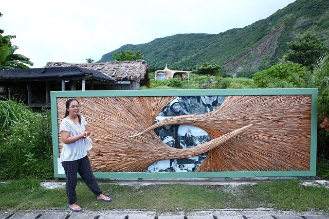 伊祐．噶照以祖靈之眼創作的「時間的眼」，述說父親捍衛部落土地的故事。