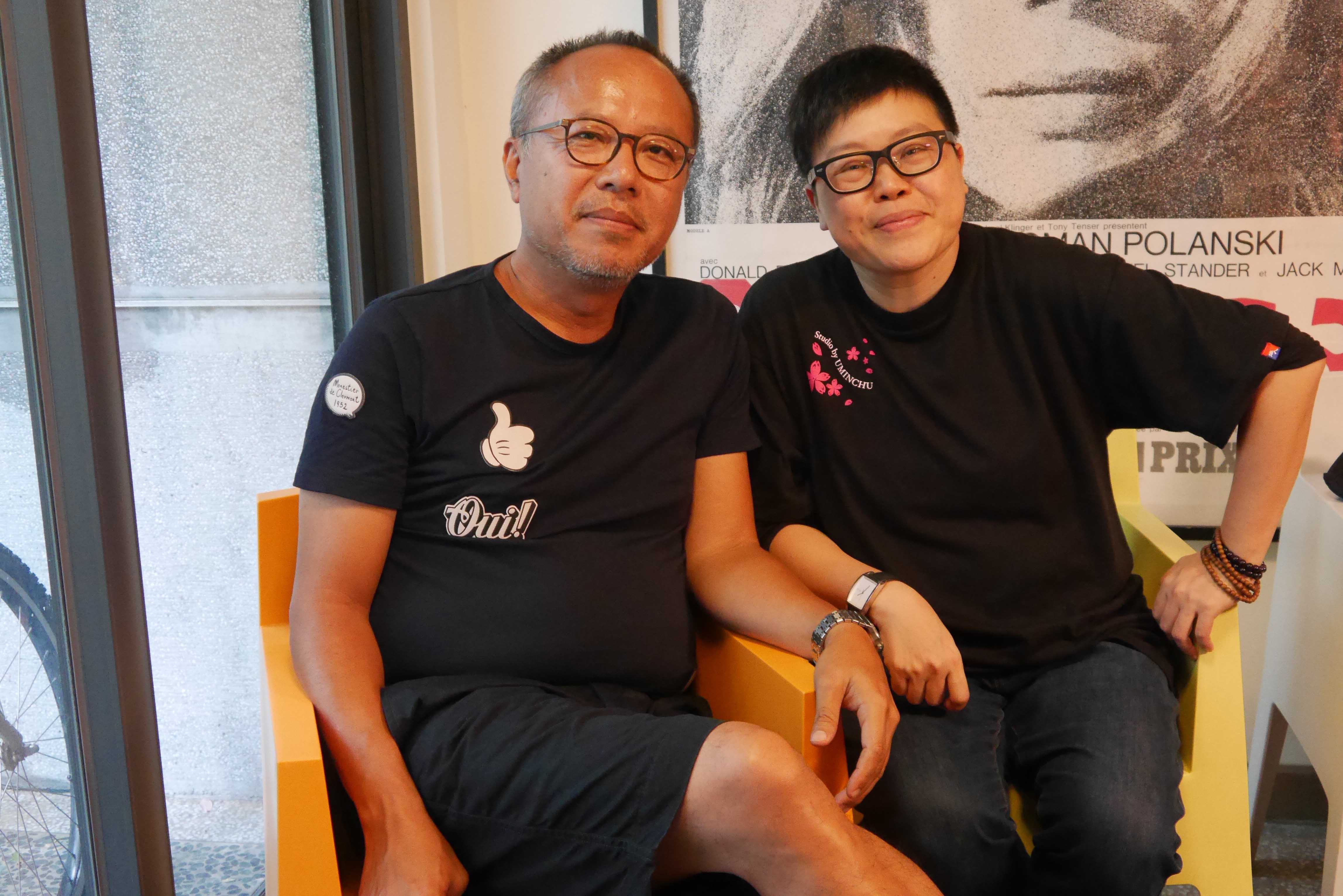 鍾孟宏（左）導演和葉如芬監製聯手出擊，讓《一路順風》在本屆金馬獎獲8項提名。