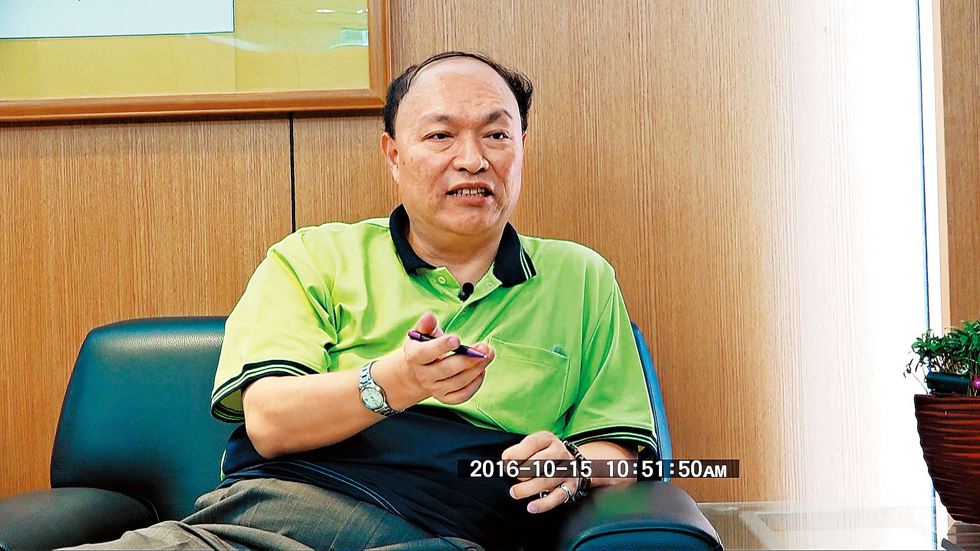 張瑞雄校長呼籲學生：「在真實生活中不會做的事情，在網路上就不要做。」