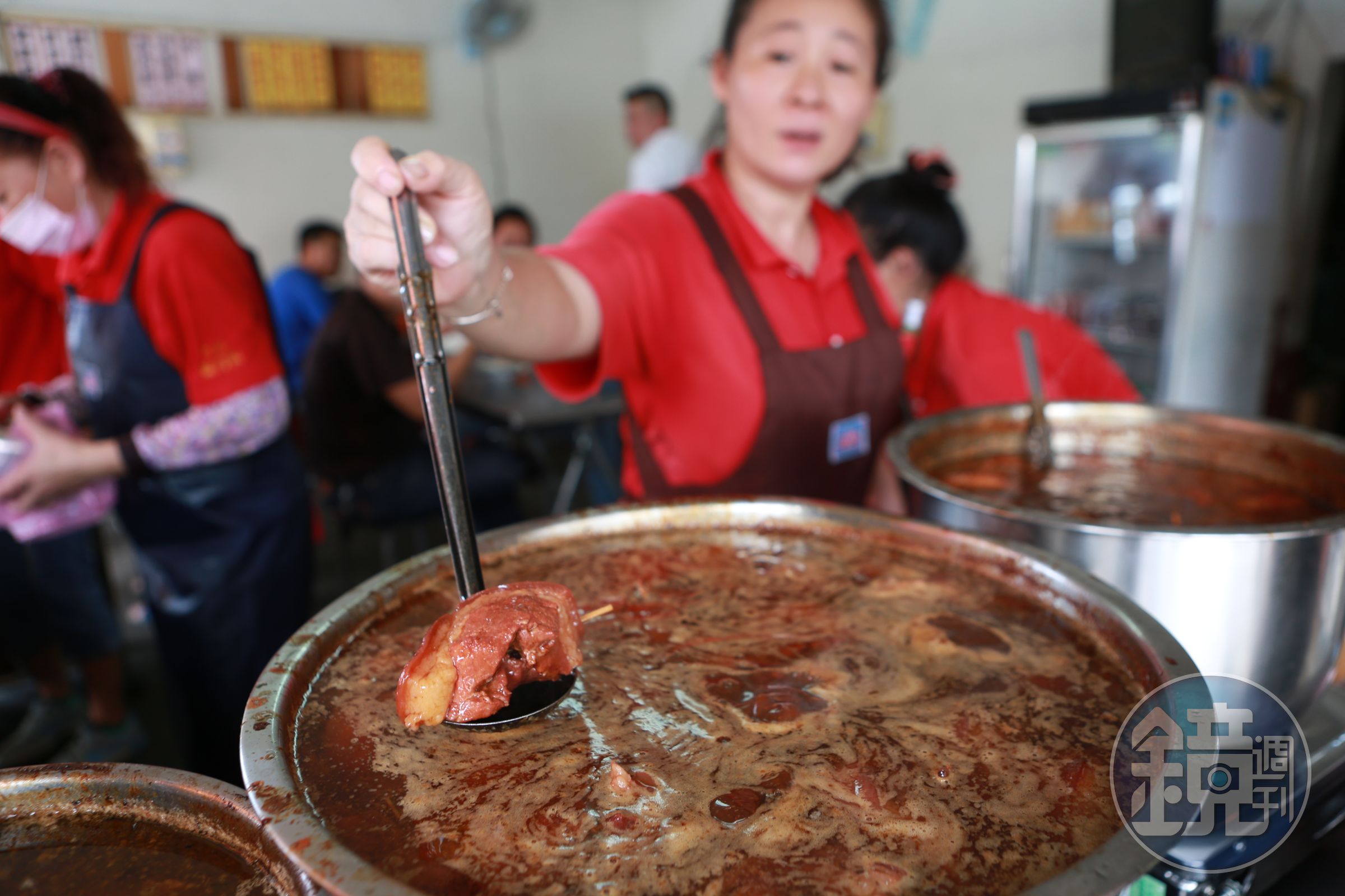 老闆特選後腿庫，加入不能說的秘方讓爌肉多了點甘甜。