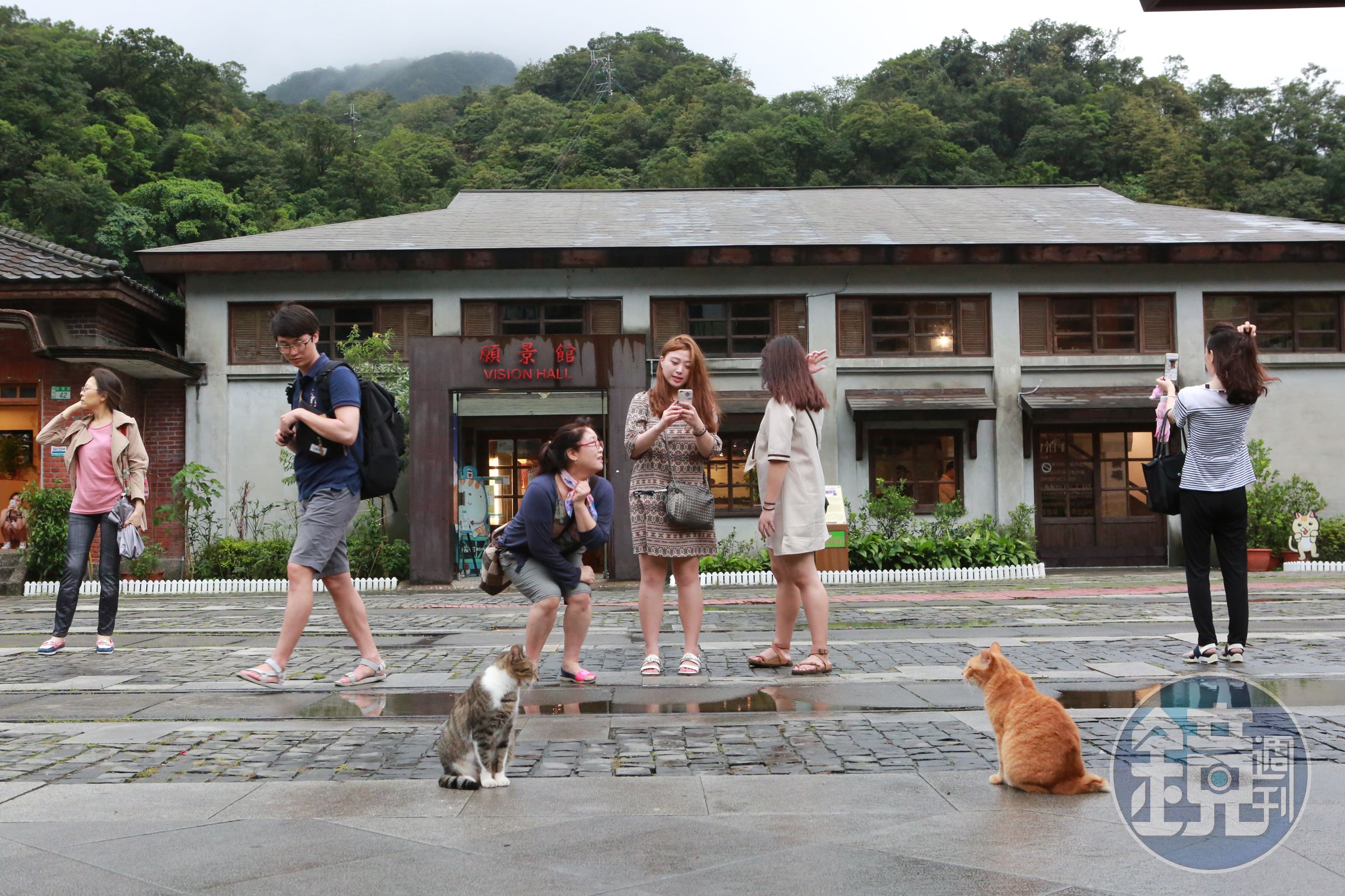 願景館是猴硐地標。