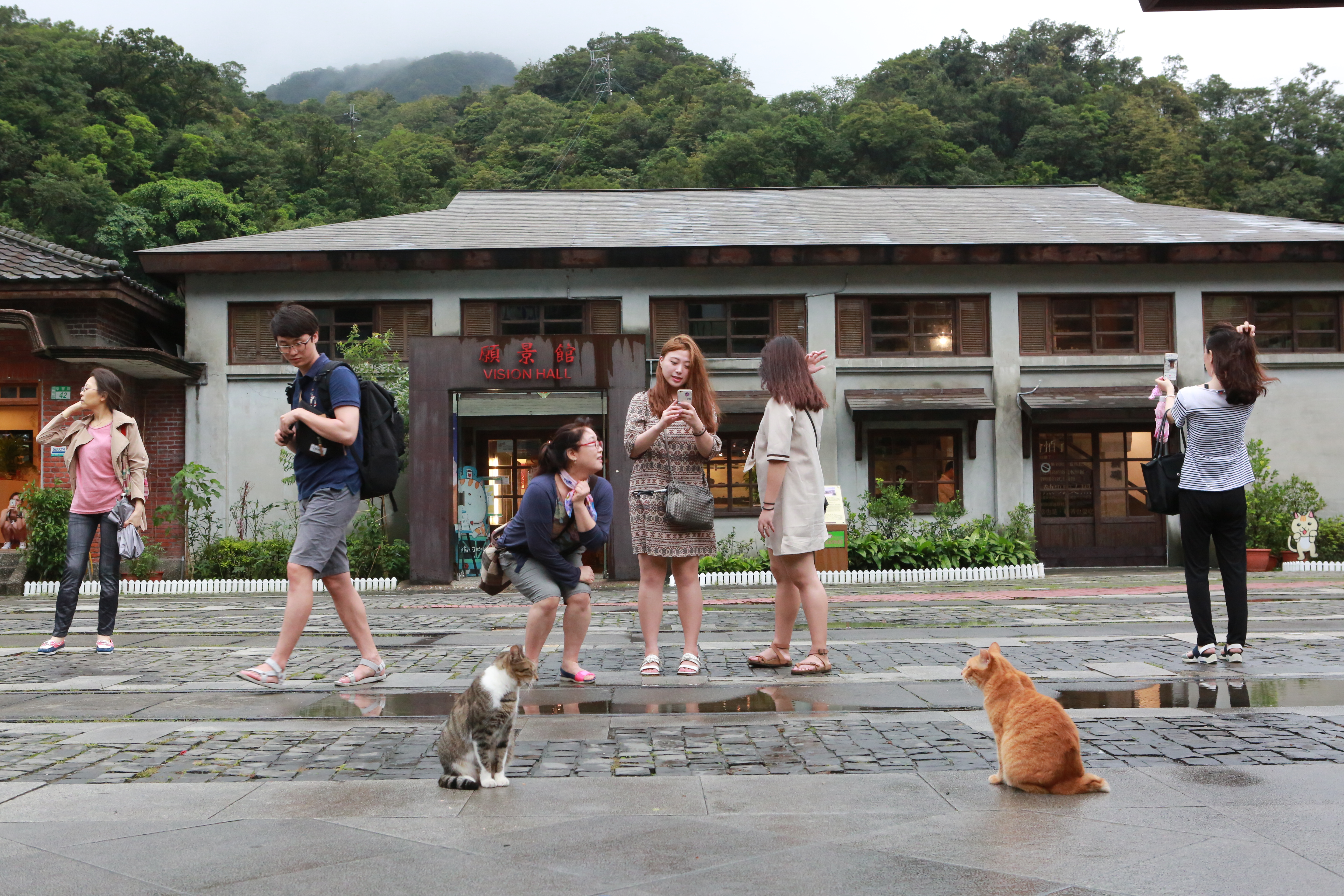 願景館是猴硐地標。