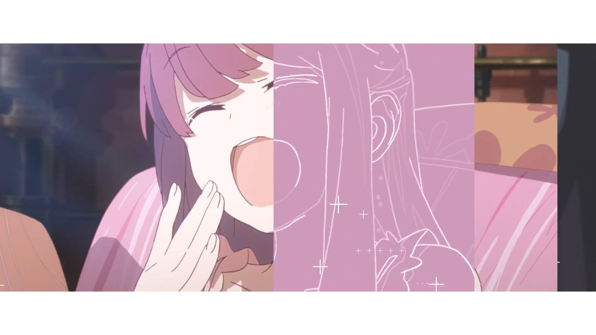 《Shelter》動畫繪製過程（圖片來源：官方幕後花絮）