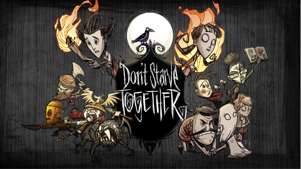 Don't starve together遊戲封面圖,是不是跟今天介紹的遊戲有點像呢?