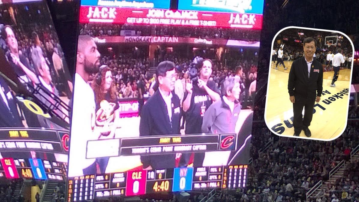 NBA新賽開幕場上　竟有台灣人上場說話……