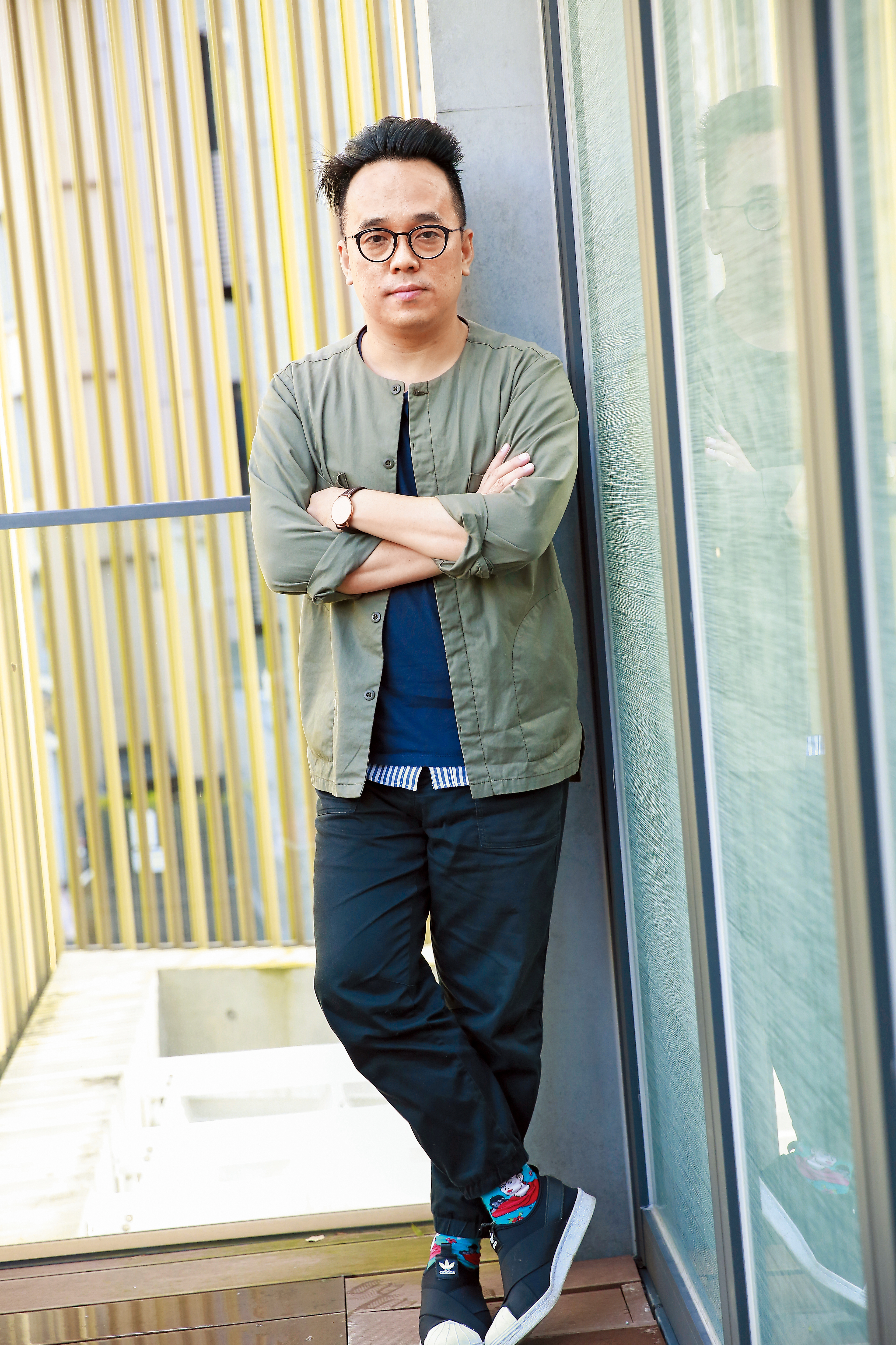 林育賢赴中國發展近4年,在微信成立「北漂台灣人群組」,已有40幾位去北京發展的電影人加入。