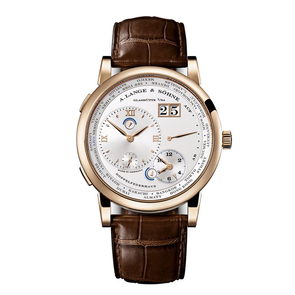 Lange 1 Time Zone Honey Gold，限量100支僅在專賣店發售，定價人民幣46萬元，折合台幣約214萬元。