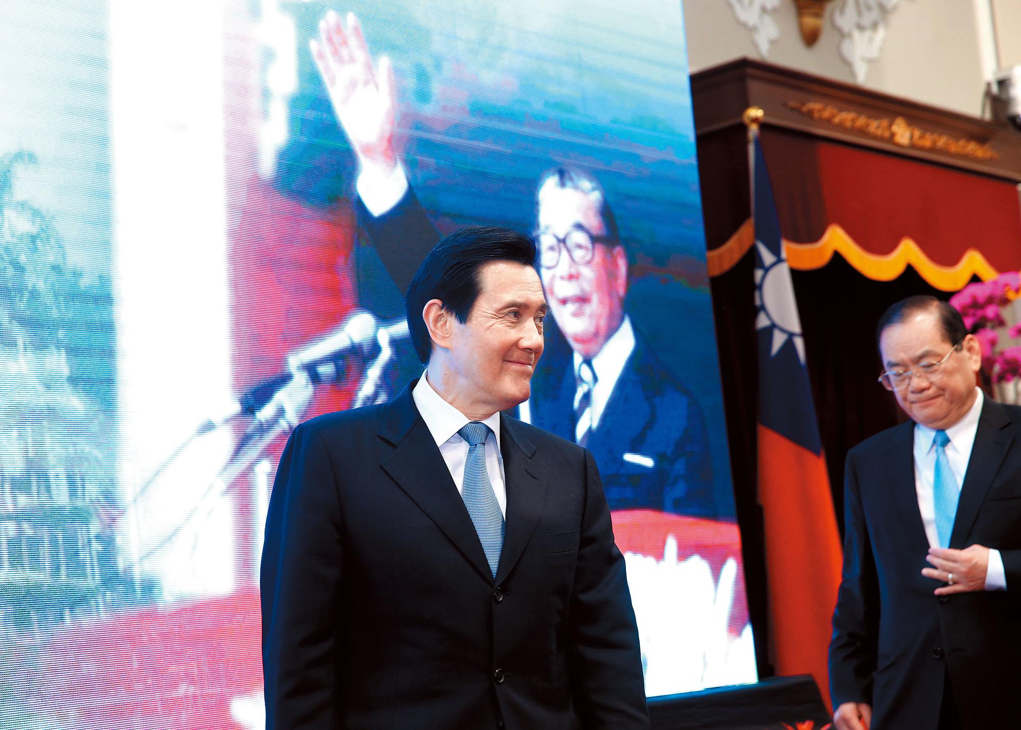 前總統馬英九在洪秀柱訪問中國行前對洪下指導棋，意外讓親洪 人馬與馬的衝突檯面化。（總統府提供）