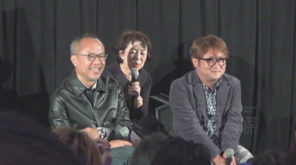 《一路順風》導演鍾孟宏（左）和愛將納豆已是四度合作，不只合拍電影，還兼任納豆「造型師」！