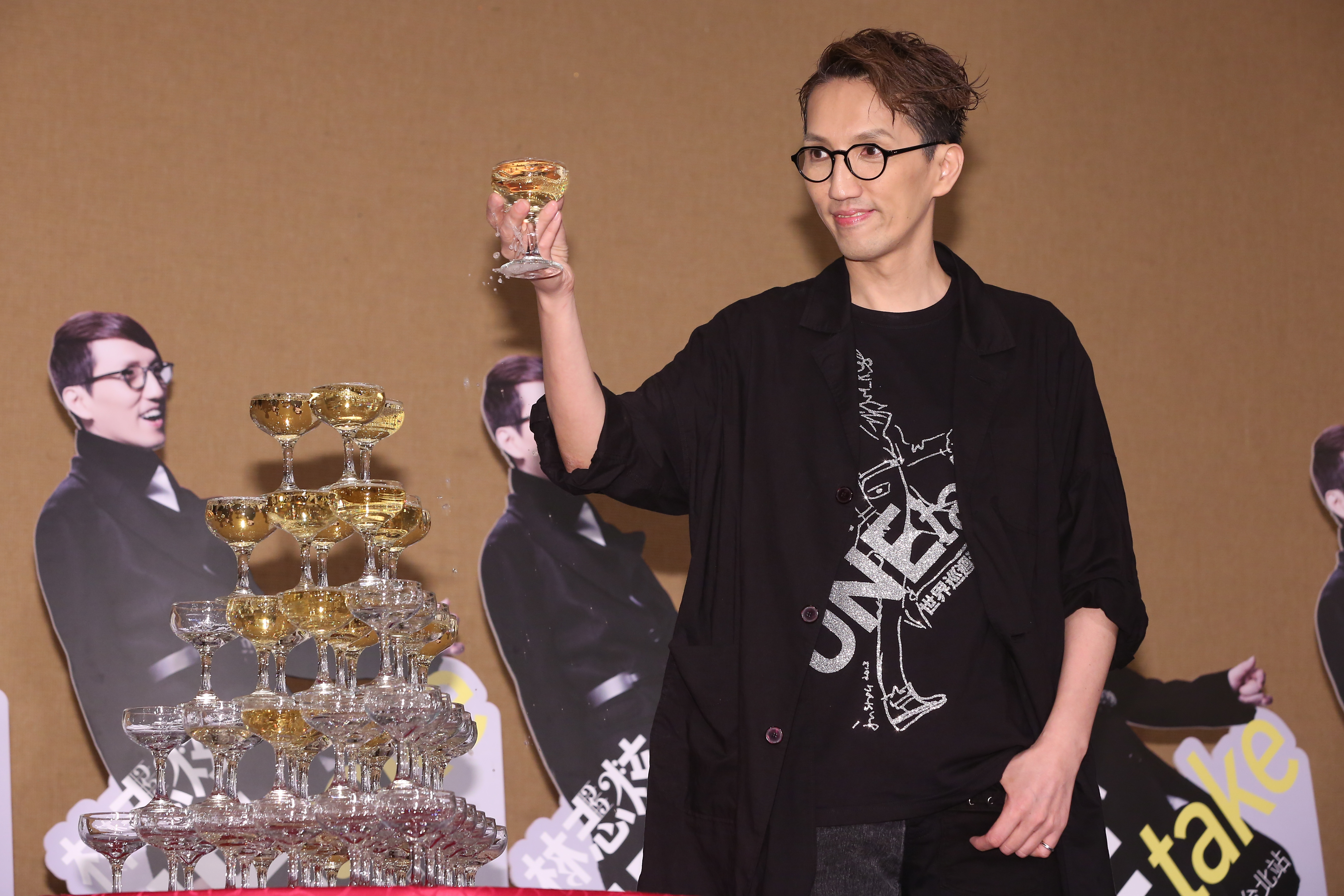 林志炫攻蛋成功　小巨蛋變錄音間