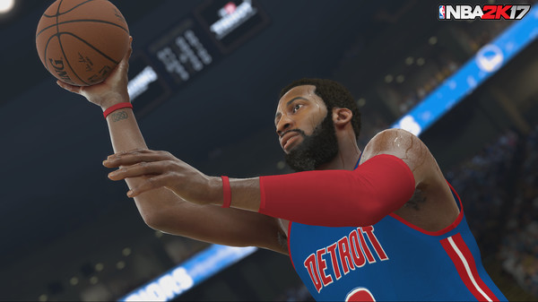 《NBA 2K17》讓玩家體驗生動寫實的職業運動賽事。（圖片來源：《NBA 2K17》Steam 商品頁面）