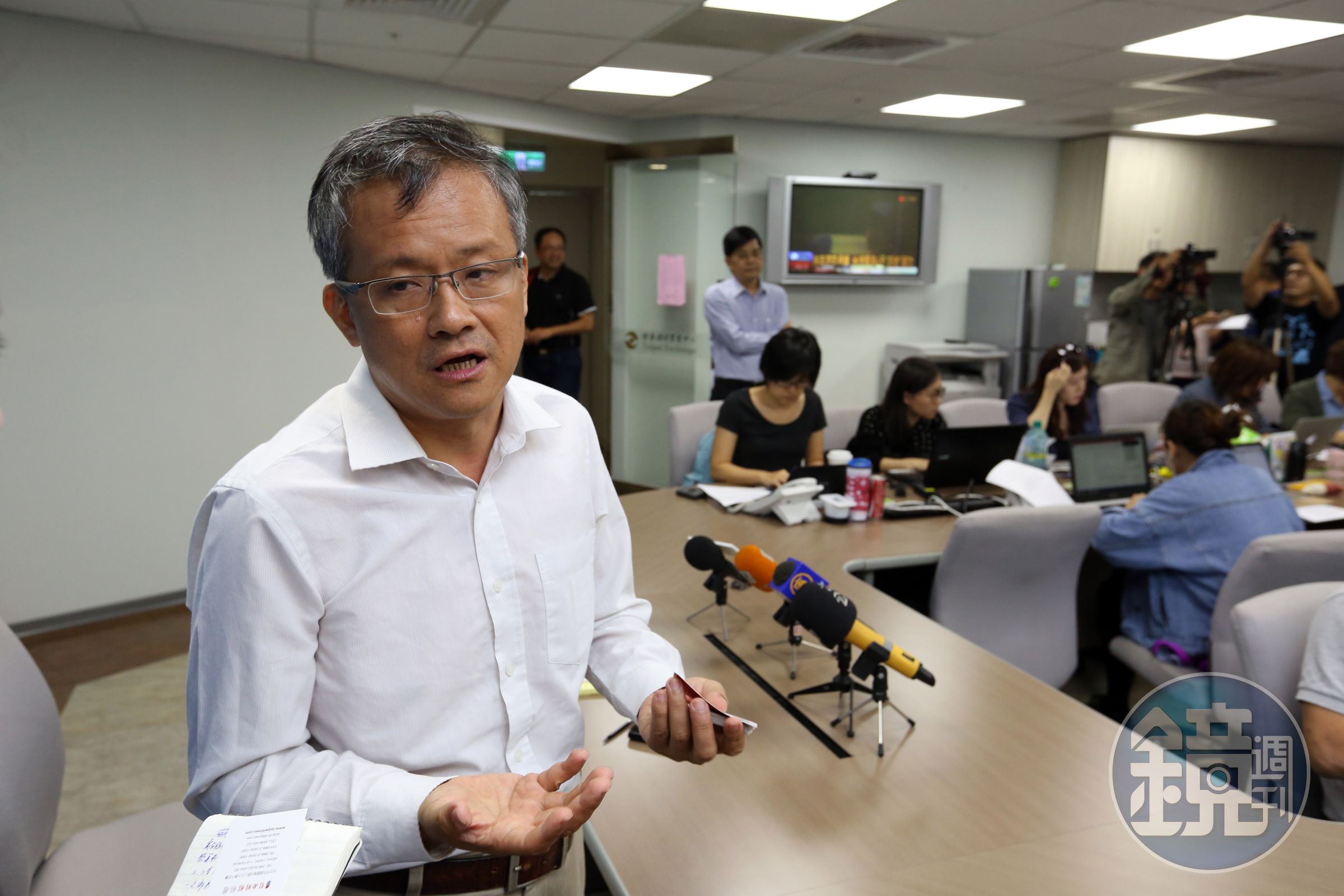 樂陞財報編不出，日前代理董事長丁萬鳴還請媒體介紹會計師。