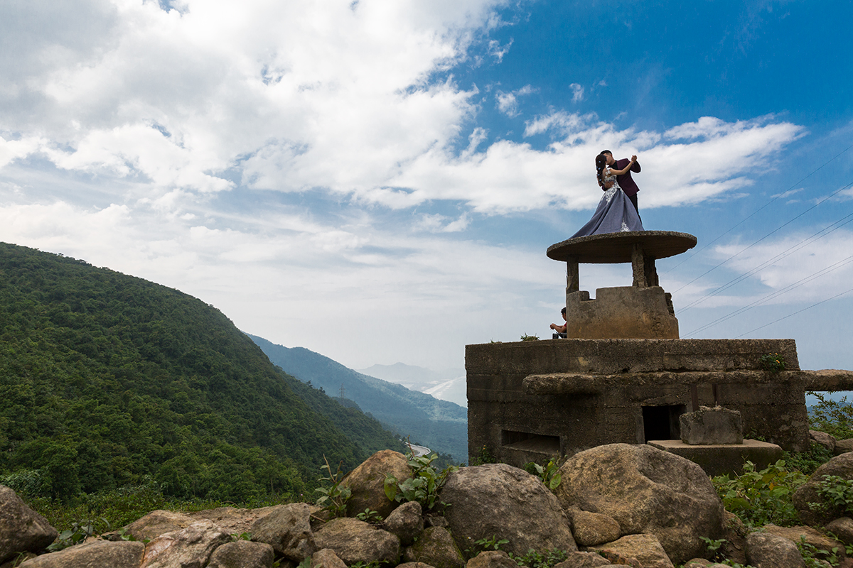 越南婚攝好會拍　蛋糕上的新人都來了