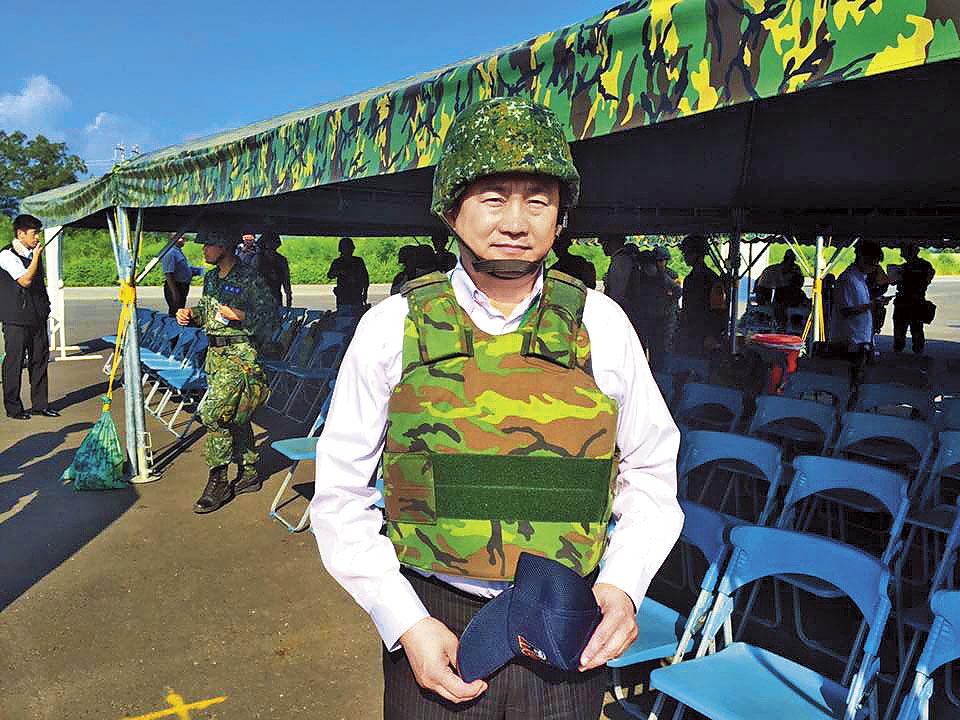 立委王定宇（圖）認為，玩具槍的殺傷力測試標準不論要嚴、 要鬆，都應盡早訂出統一標準。（ 翻攝臉書