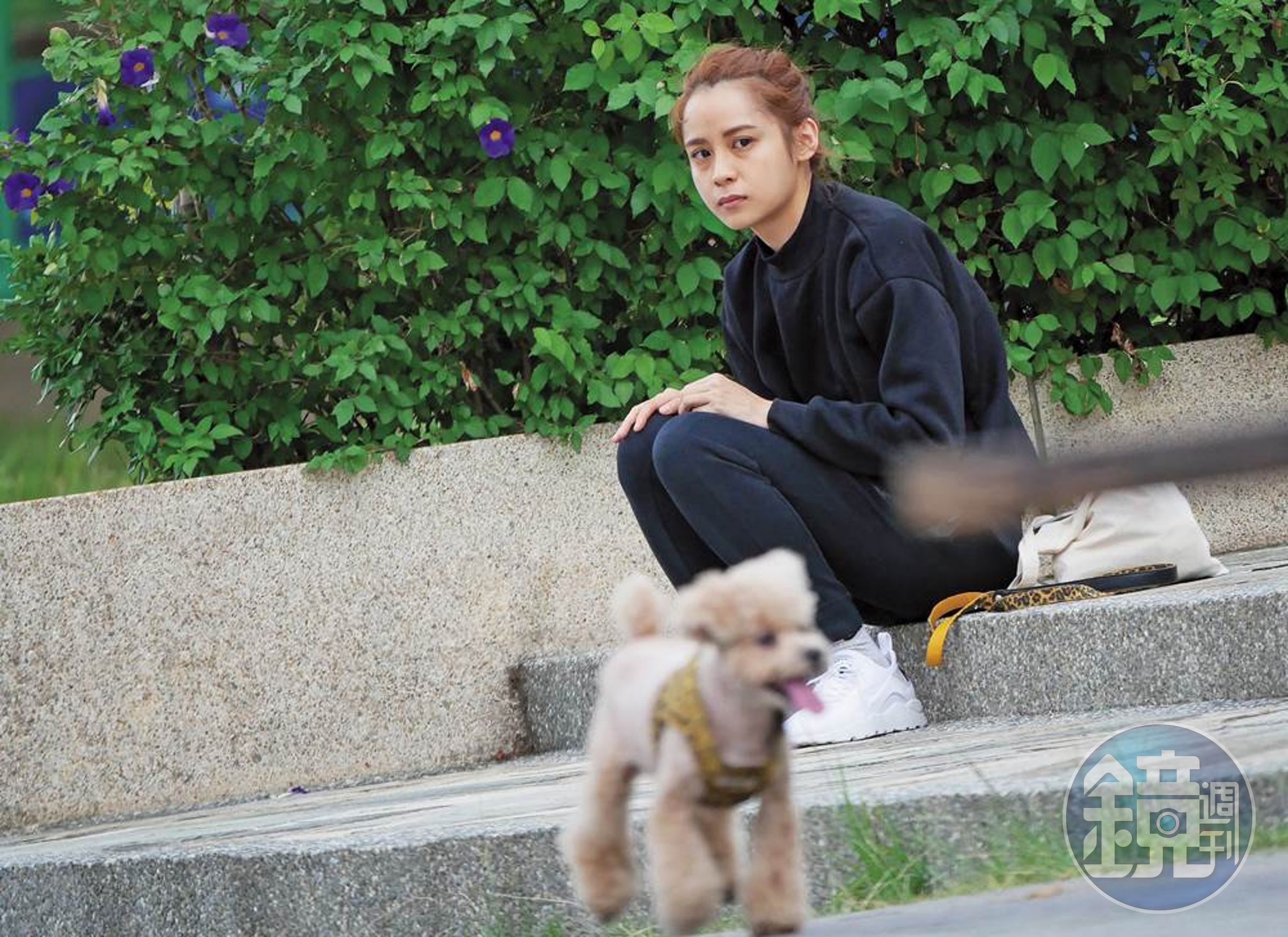 據查，「洋臉妹」的英文名字是Audrey，姓陳，年紀大概30歲，她跟雷瑟琳一樣，都有張洋派的臉孔。