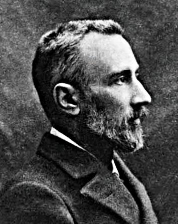 發現壓電效應的皮埃爾.居里(Pierre Curie)。