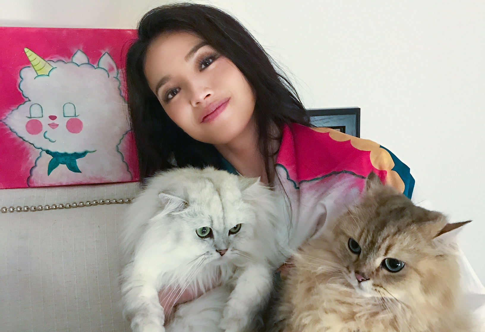 舒淇、蔡依林挺流浪動物　毛小孩變藝術品義賣