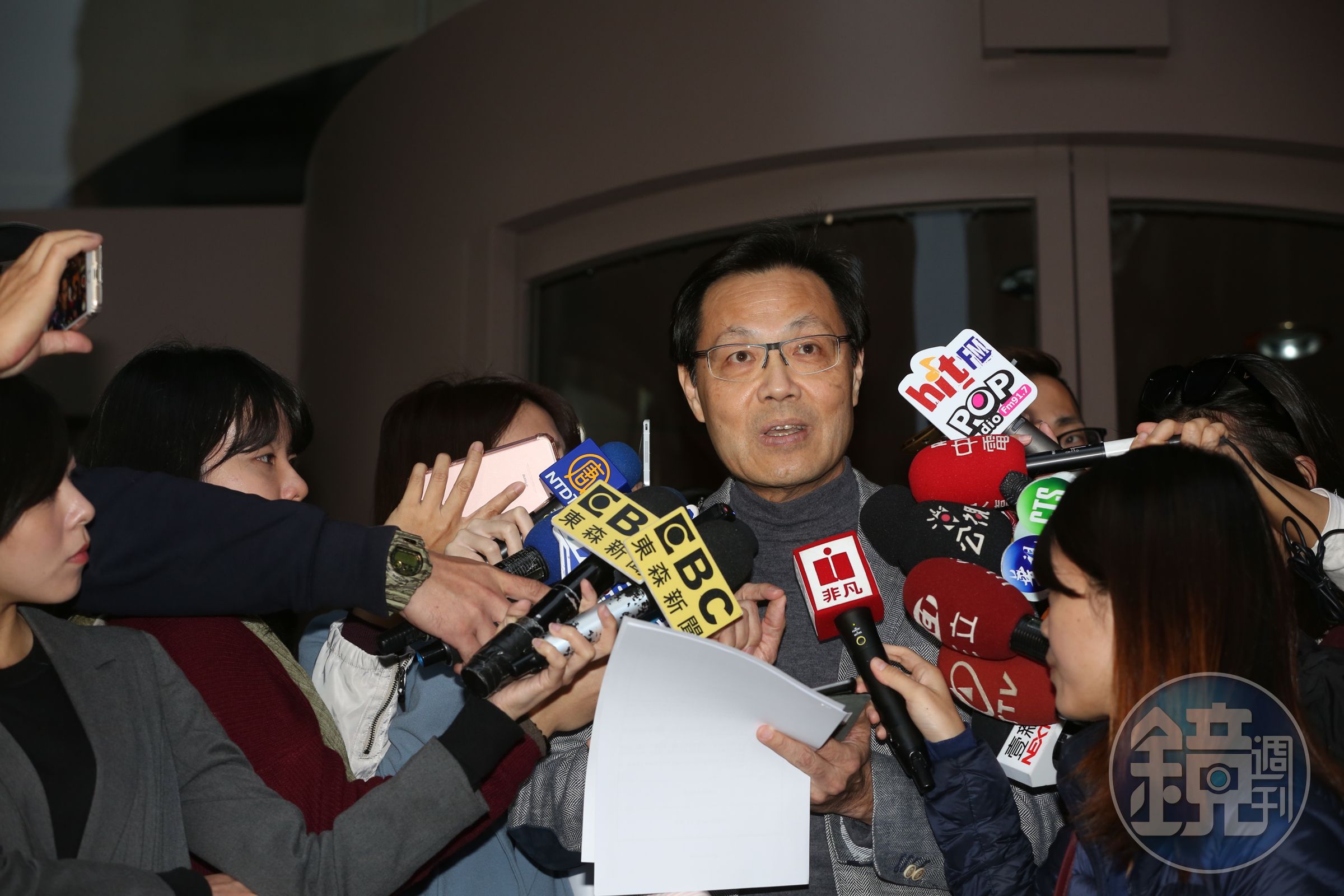 復興航空副總劉忠繼28日出面說明勞資協議結果。