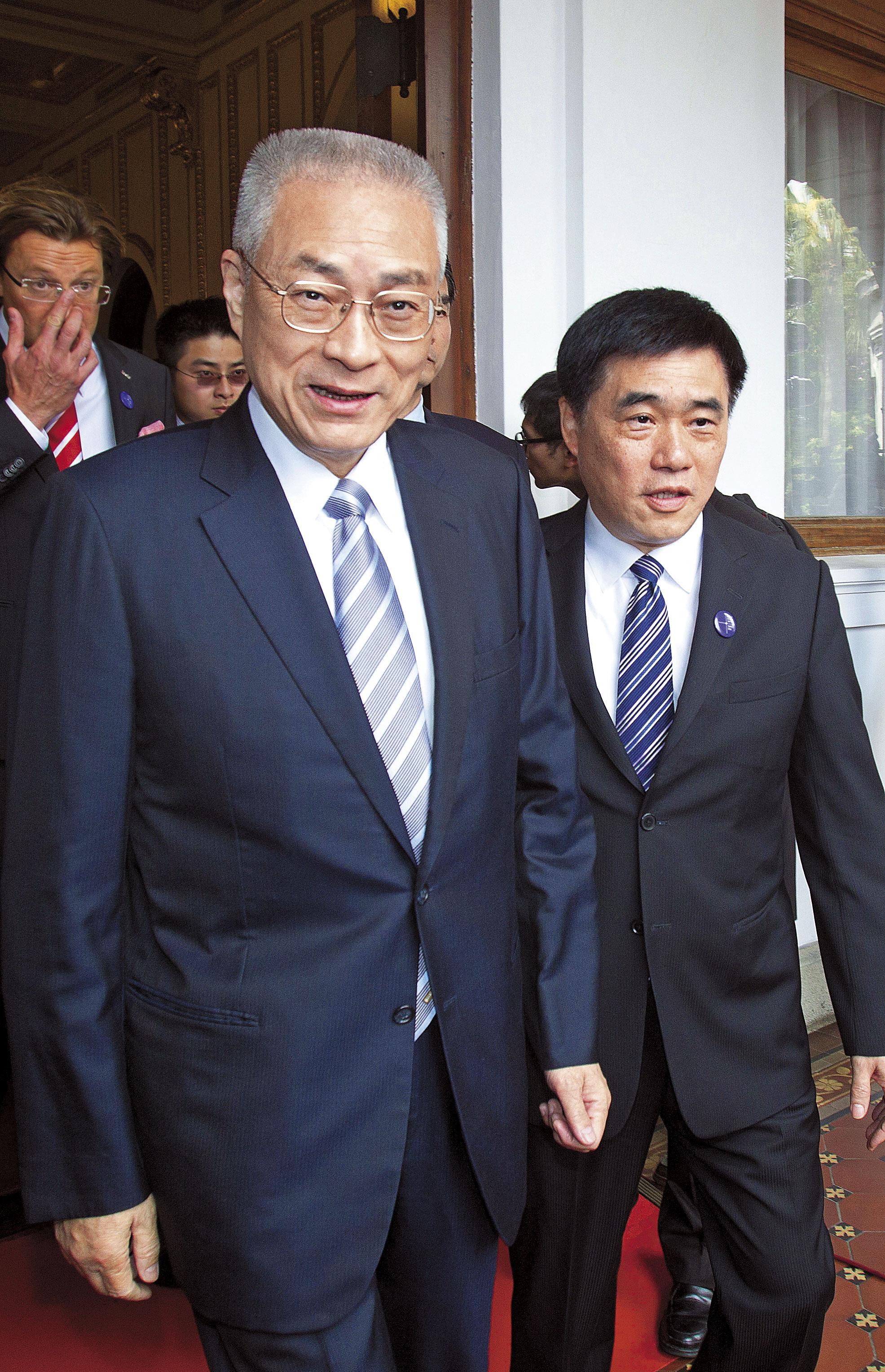 郝龍斌幕僚指出,吳敦義和郝龍斌是「一中各表」同盟。