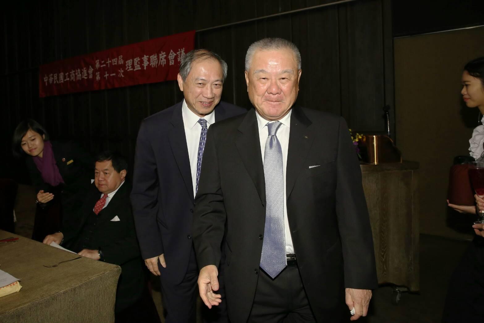 工商協進會理事長林伯豐今天出席「第24屆第11次理監事聯席會」。