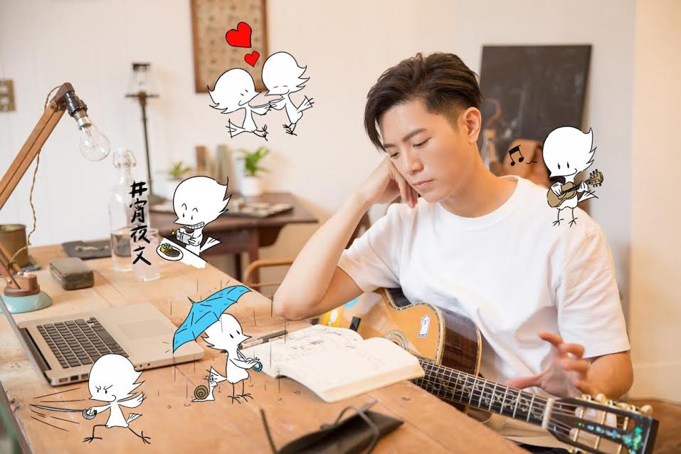 韋禮安親手畫貼圖　曝光私密對話