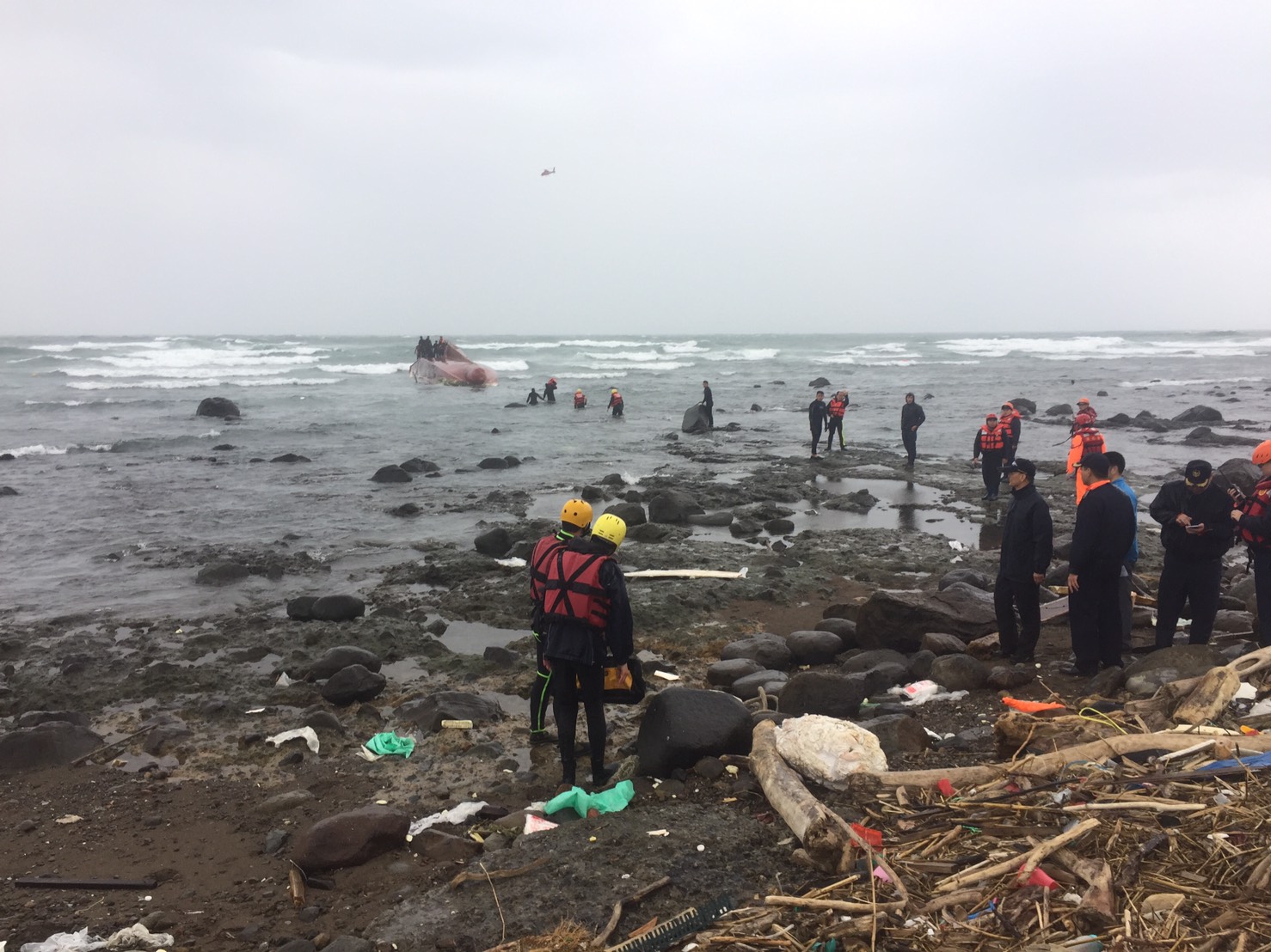 8年3船擱淺　石門尋獲金瑞益號船長遺體