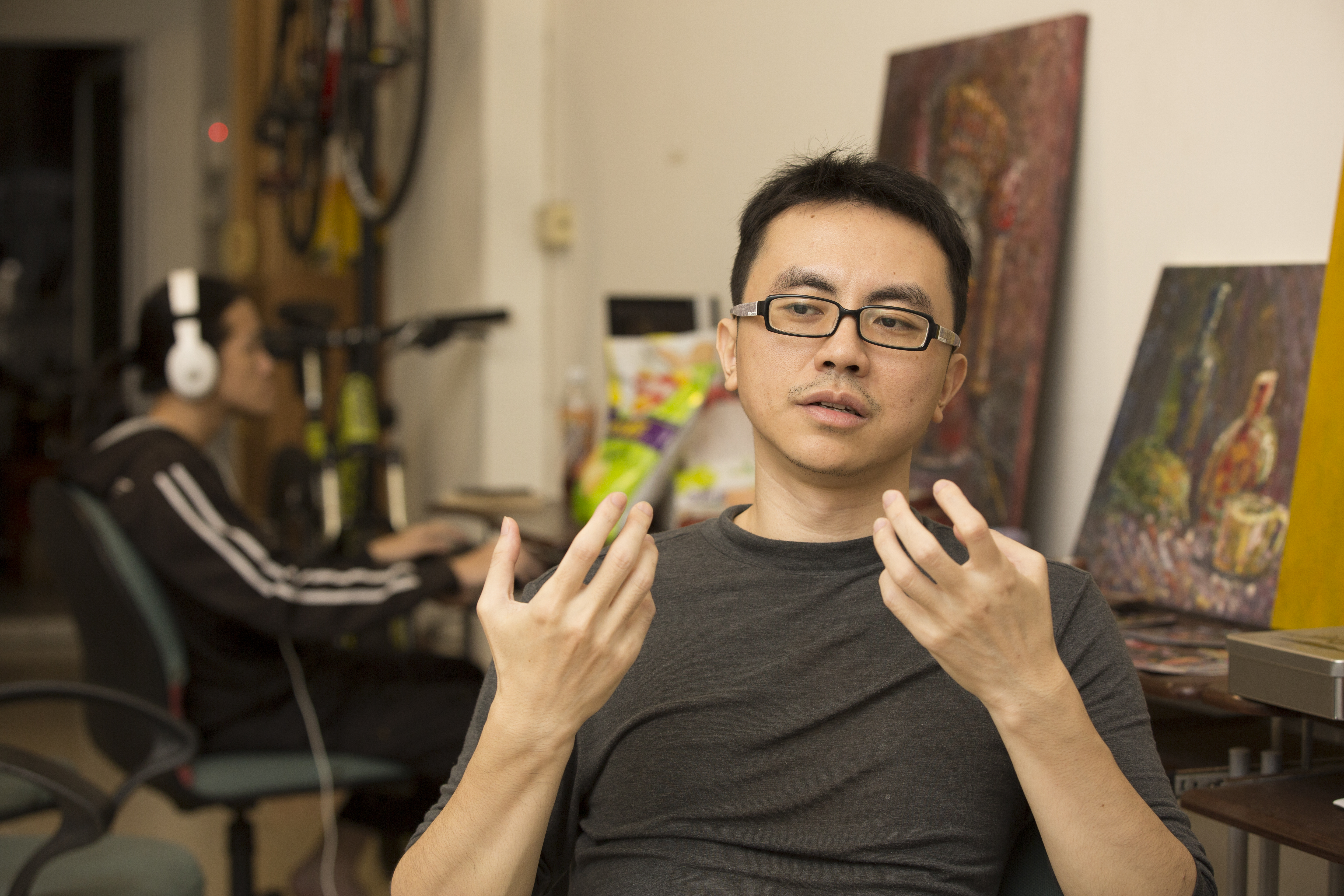 首創台灣3D政治漫畫　失眠造就林岳漢的驚異奇航