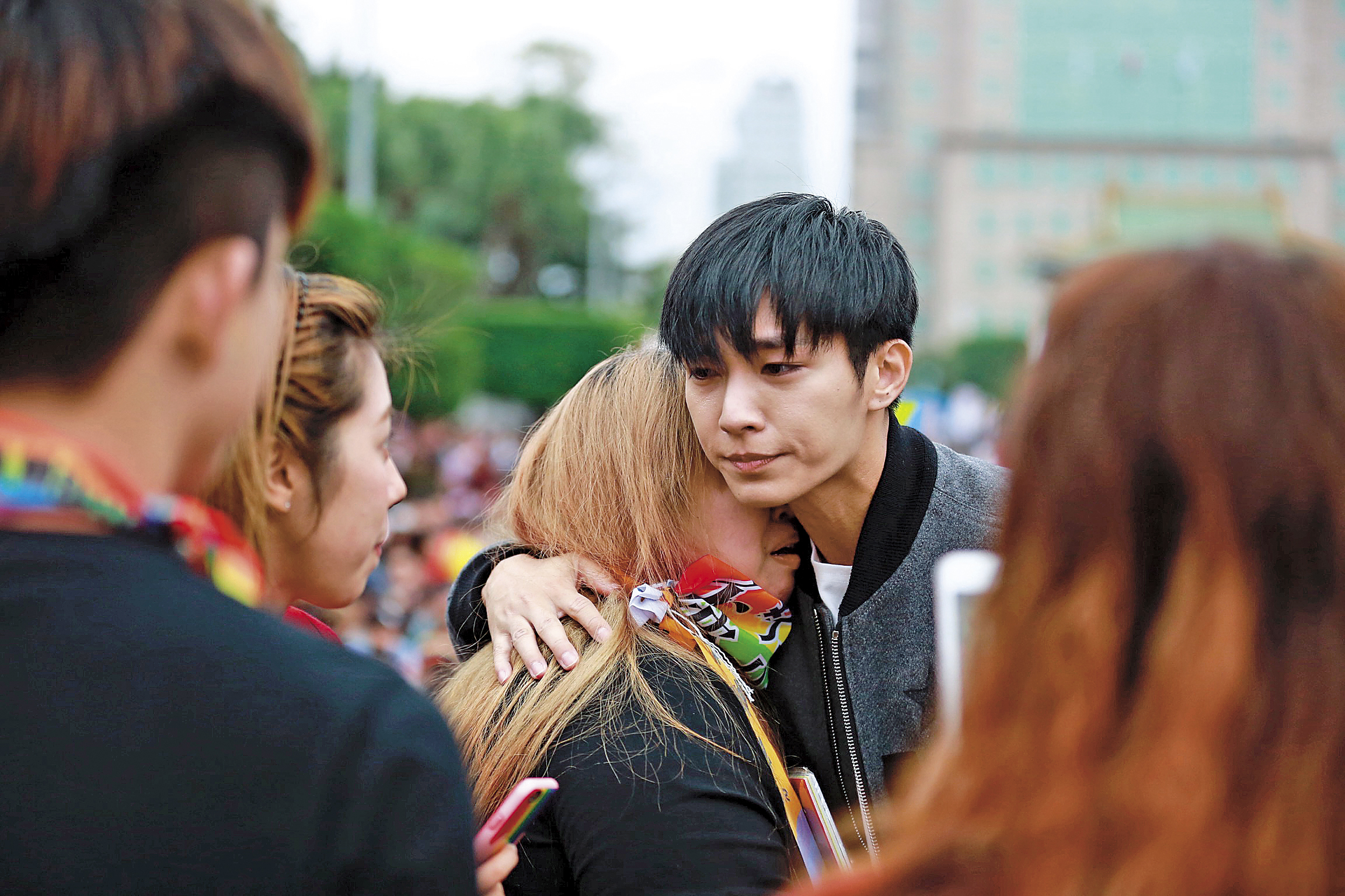 【搶鏡頭】挺同不累　炎神、克群虹通通