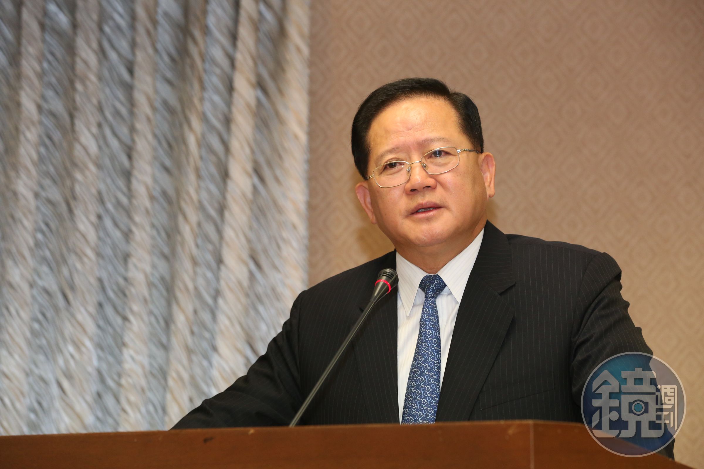 警方偵辦一銀盜領案發揮超高效率，使得警政署長陳國恩奠定無可動搖的地位。（攝影：陳毅偉）