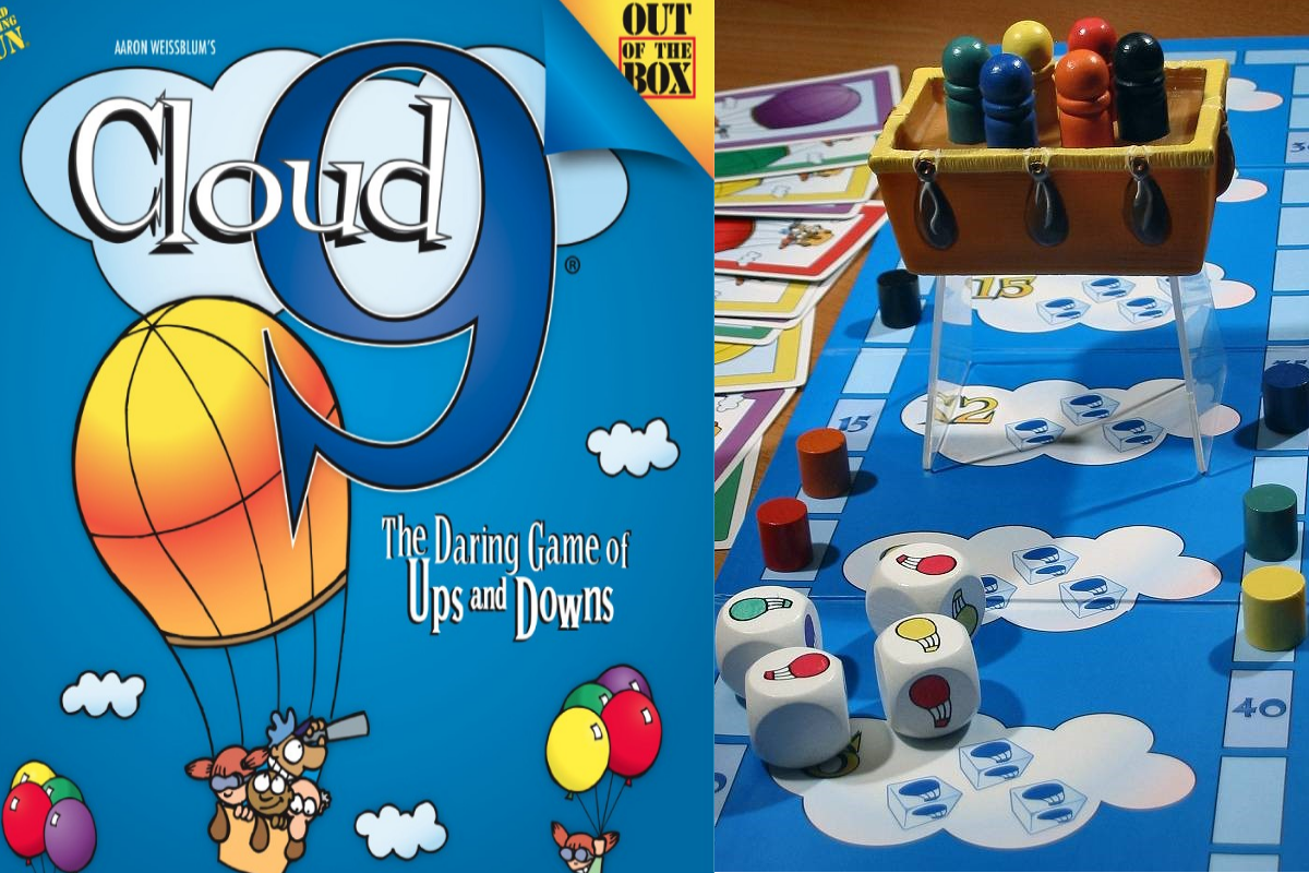 Out of the Box Publishing 出版的《熱氣球之旅》(圖片來源:BGG)