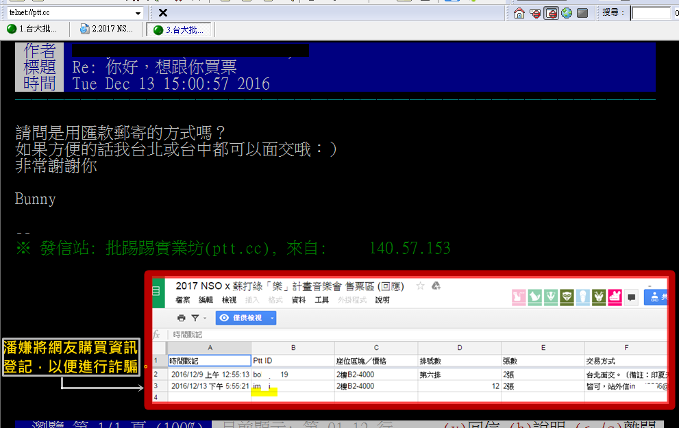 潘嫌利用面交方式跟網友取款，卻未給予商品。
