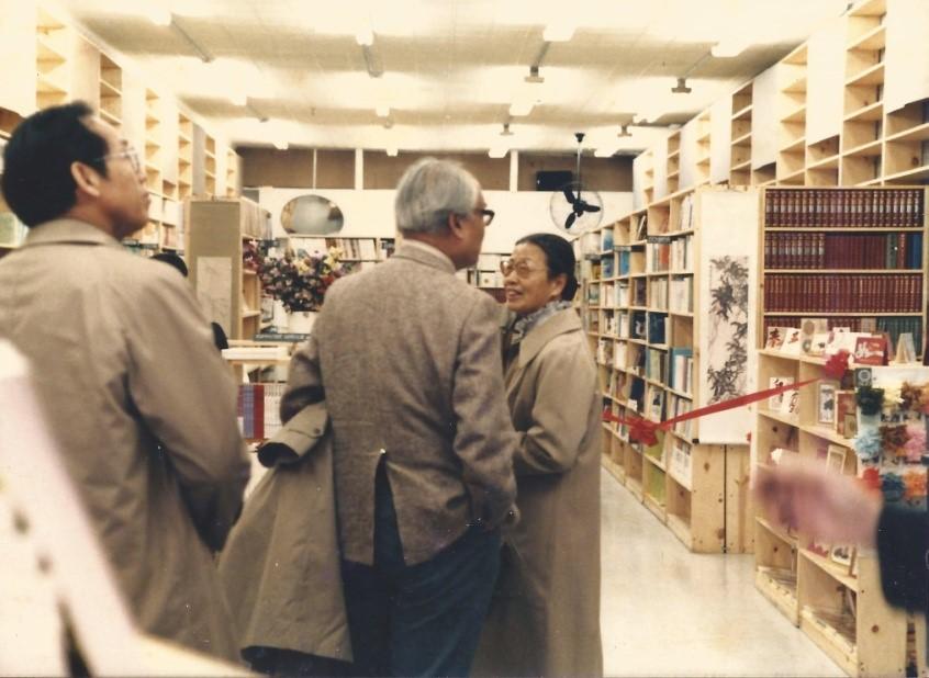 「士林」書店。（呂欽文攝影）