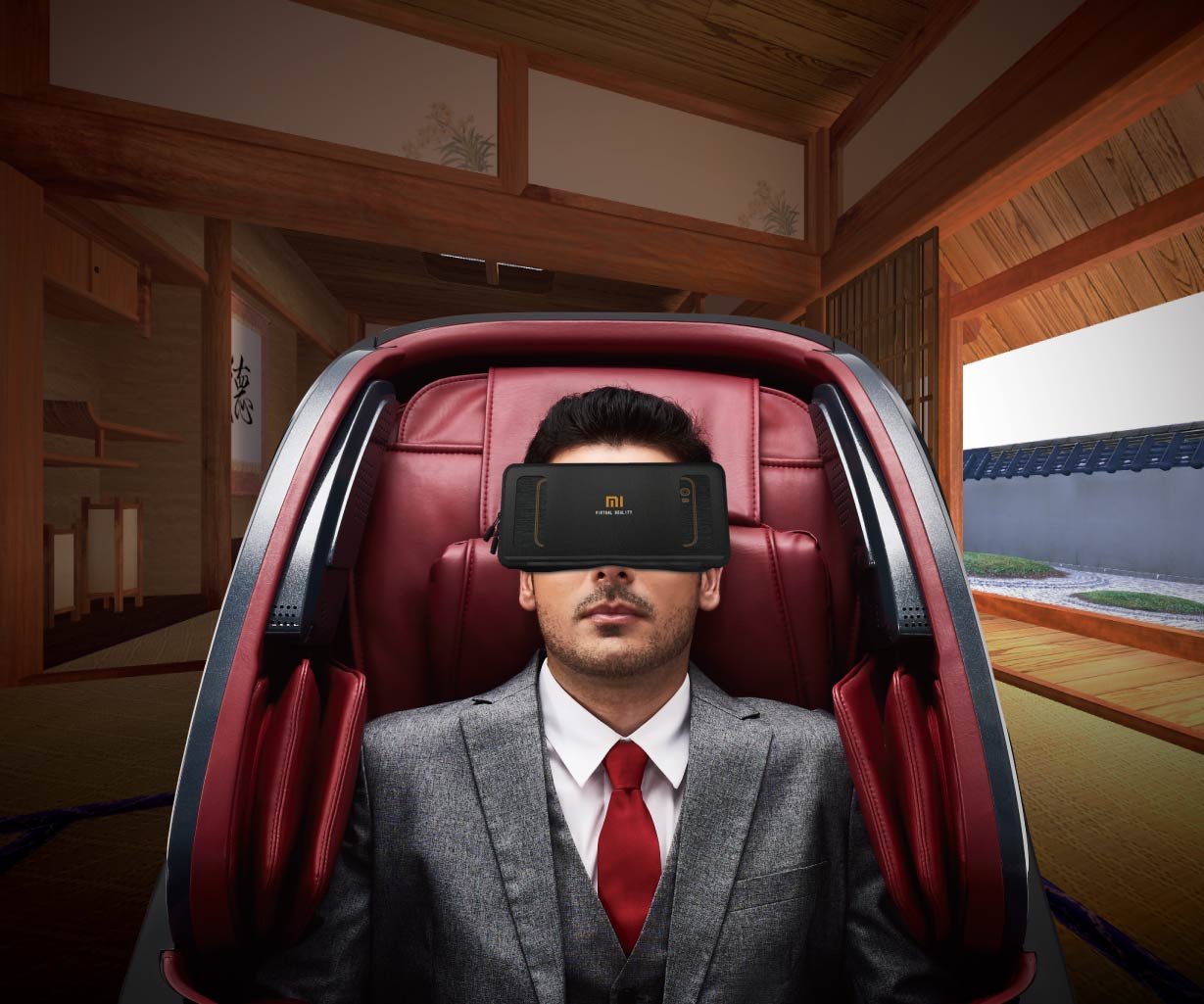 紓壓新體驗！VR科技與按摩同步雙享受