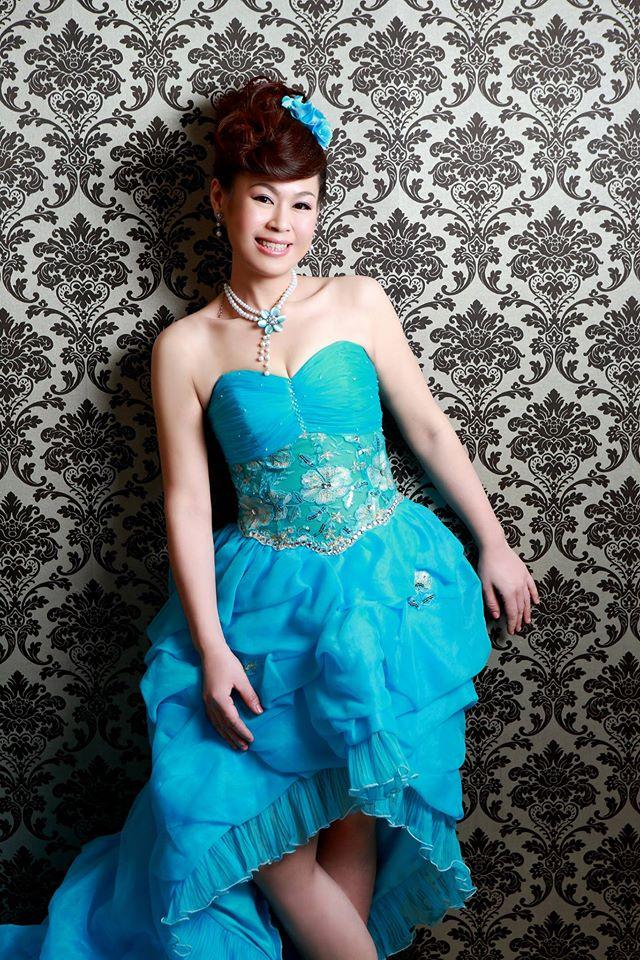 花了1年2個月,唐翊甄瘦了40公斤,人也變的健康自信。(唐翊甄提供)