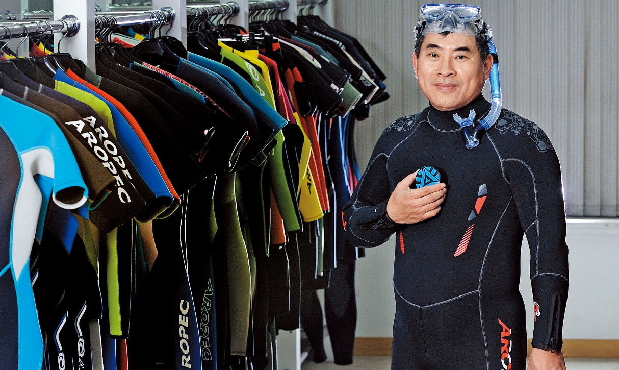 【頭家開講】他被林依晨公公砍單後奮發　創全台最大潛水衣品牌