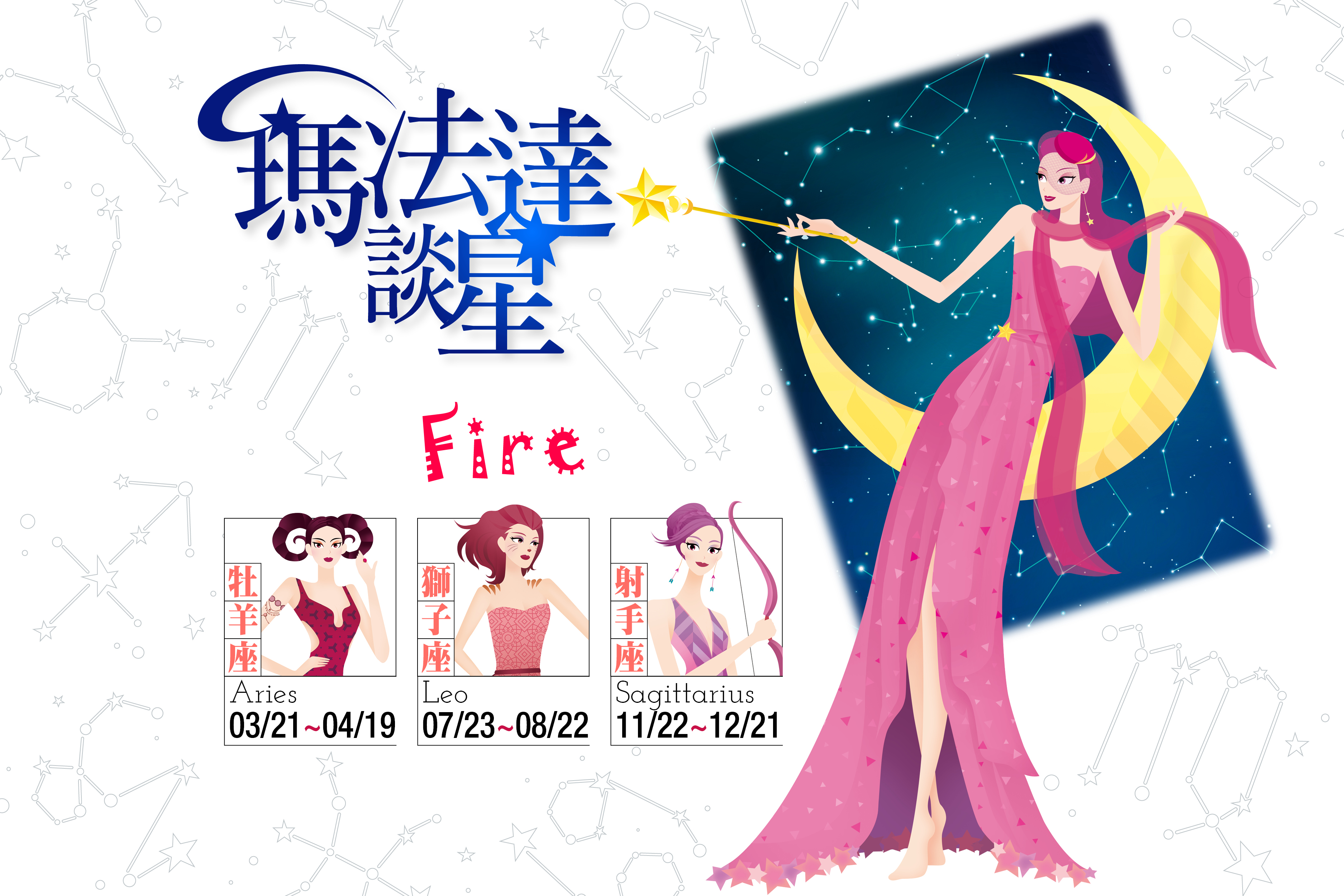 【瑪法達談星】1.4～1.10－火象星座