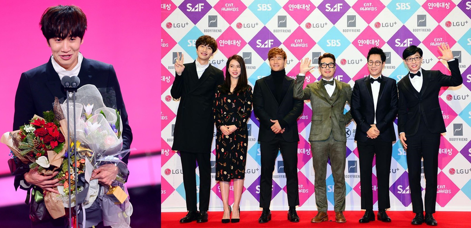 韓SBS演藝大賞 RM僅光洙抱獎惹粉絲不滿