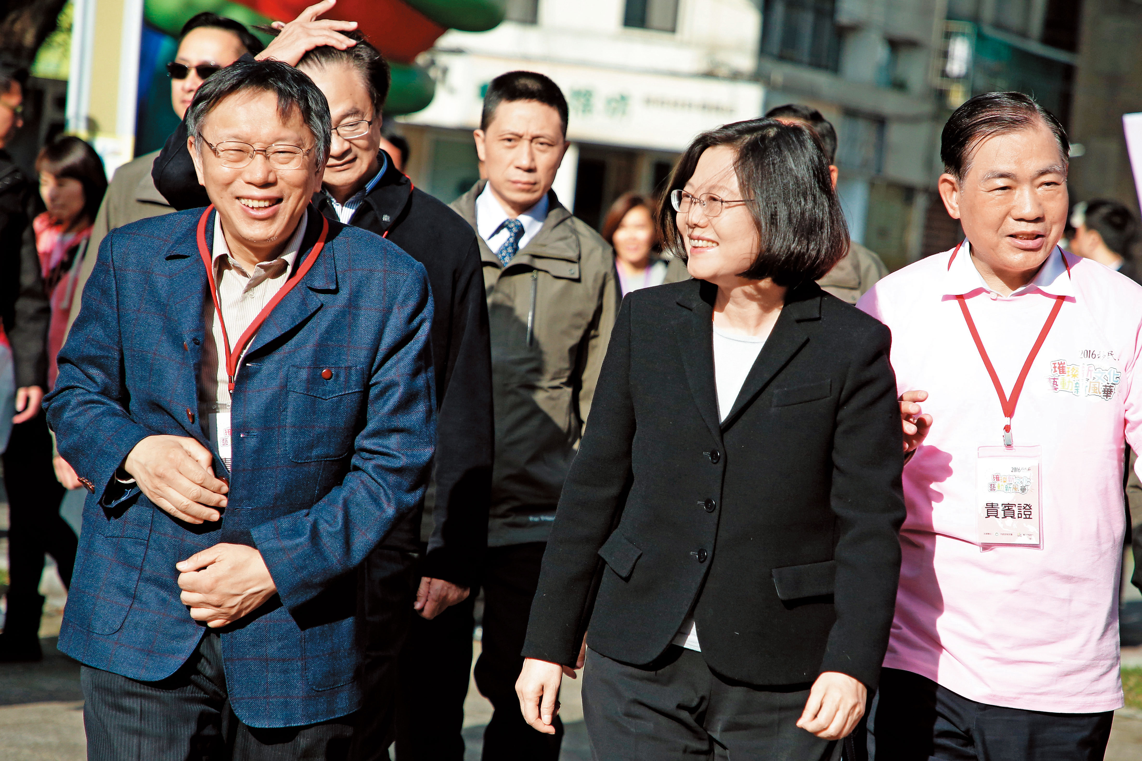 【柯P再戰北市】人馬待命進駐　小英助柯P施政連任添利多