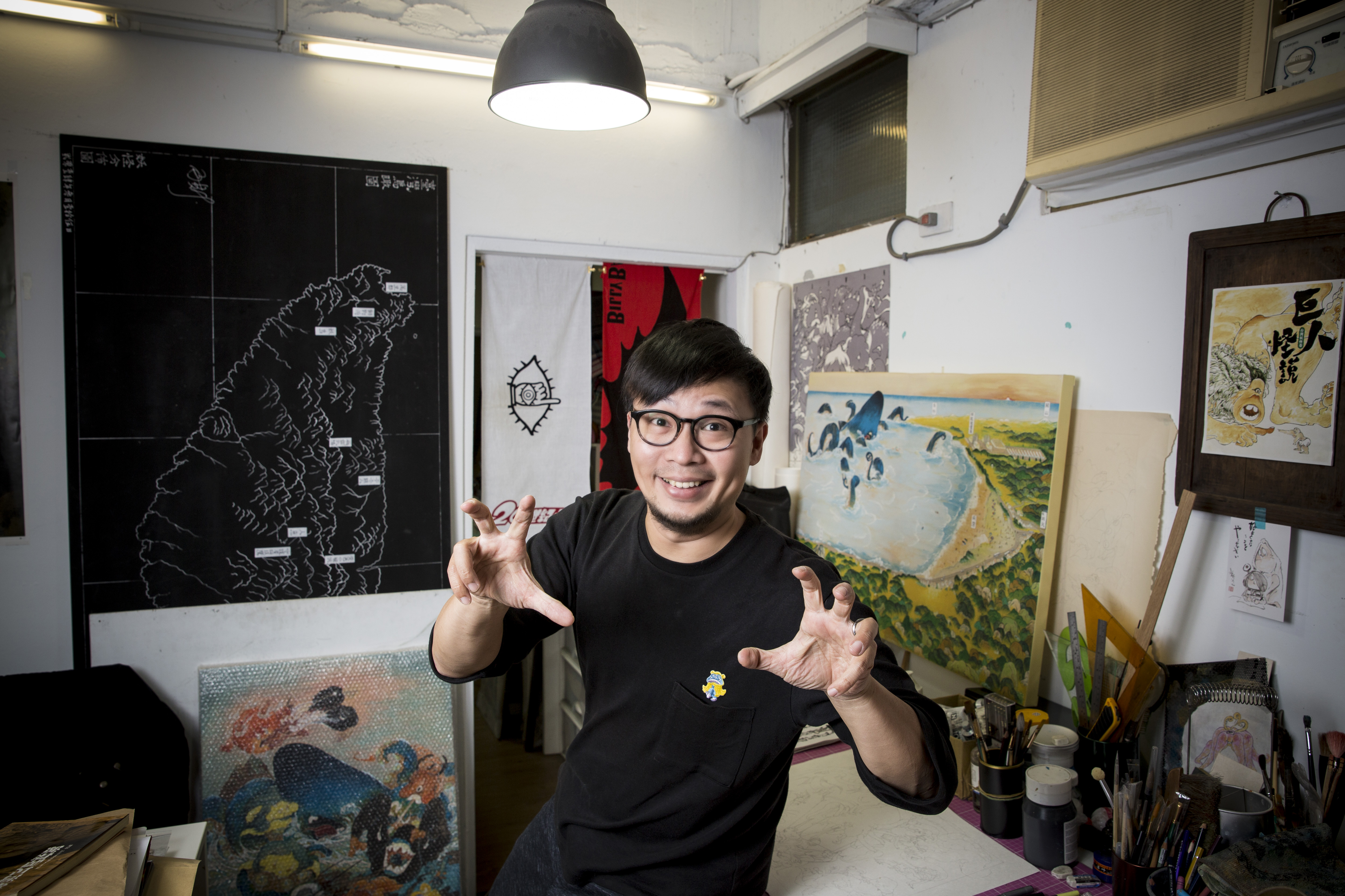 妖怪上桌　玩家鬪陣——訪遊戲插畫家角斯角斯