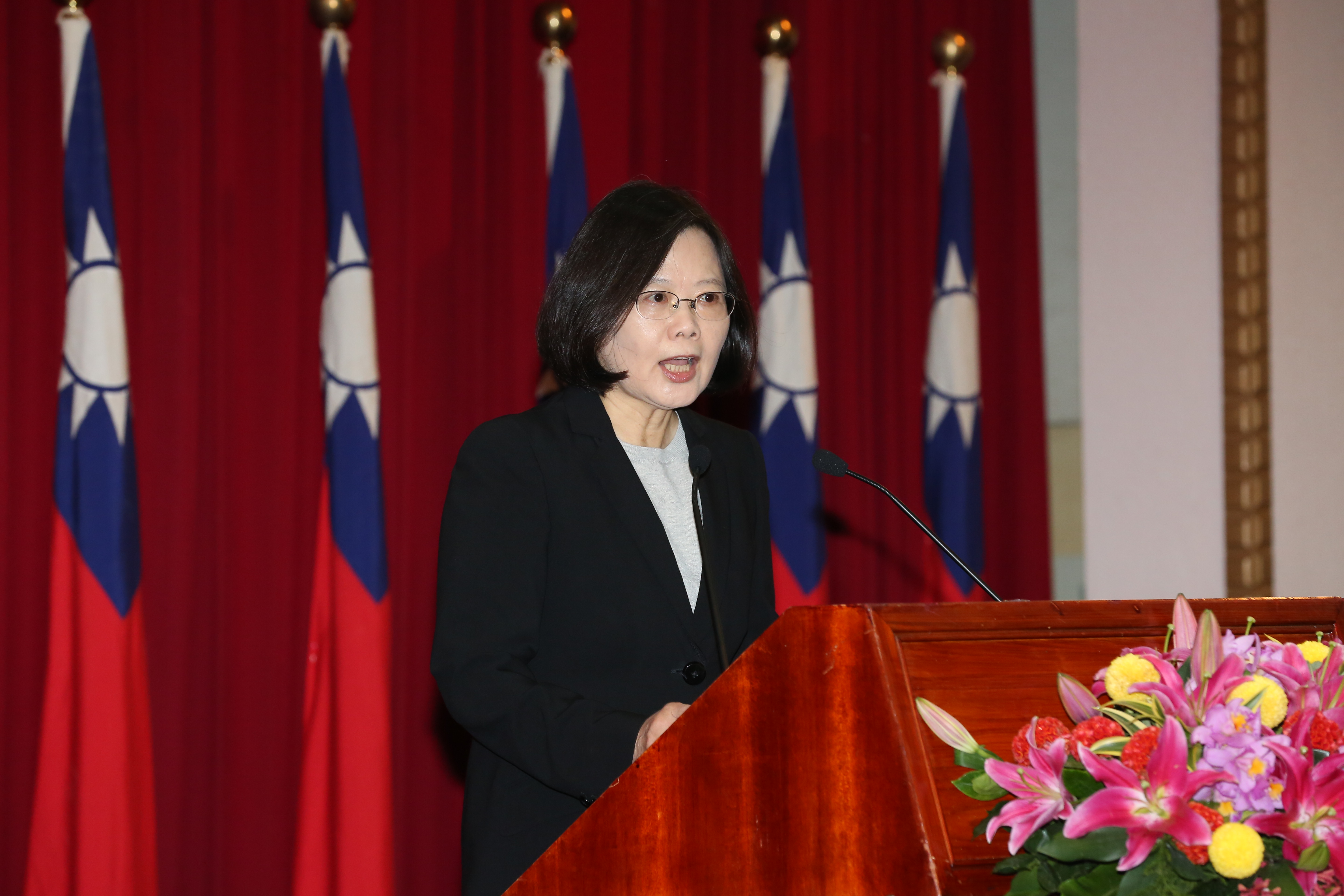 【獨家】總統府餐敘　小英批姚文智擋老屋重建專法