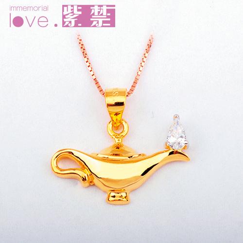 許願神燈或許願小茶壺。