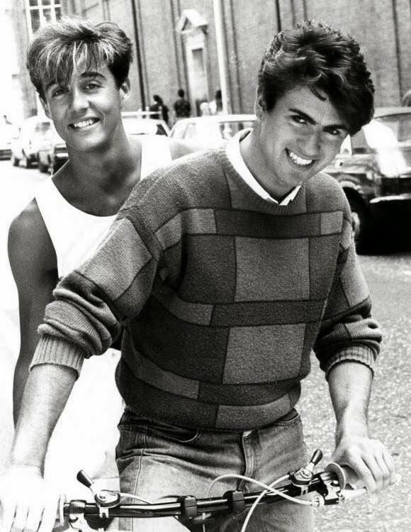 Wham!時期的喬治麥可(George Michael)。