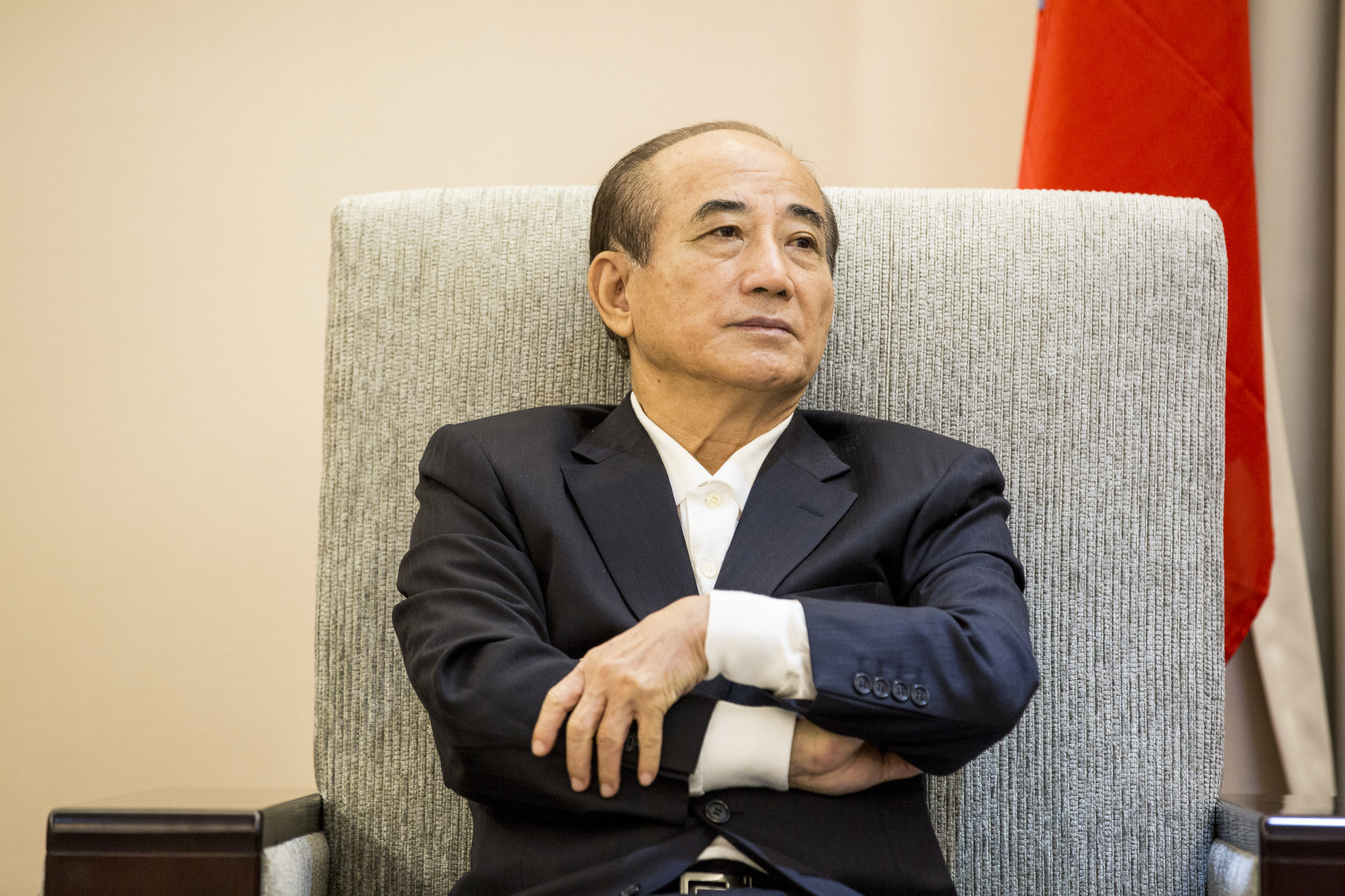 立委王金平當天也在現場，飽受虛驚。