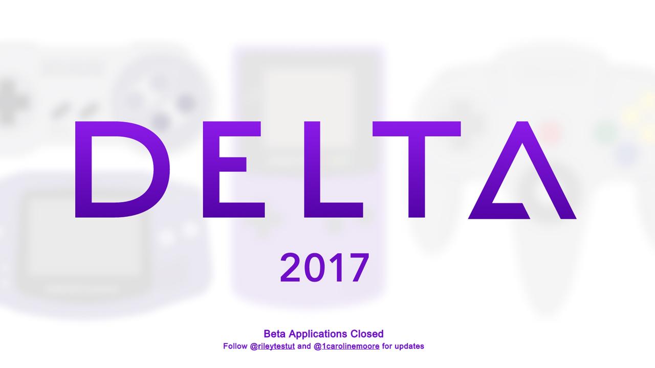 多合一模擬器「Delta」宣傳官網。（圖片來源：http://deltaemulator.com/）