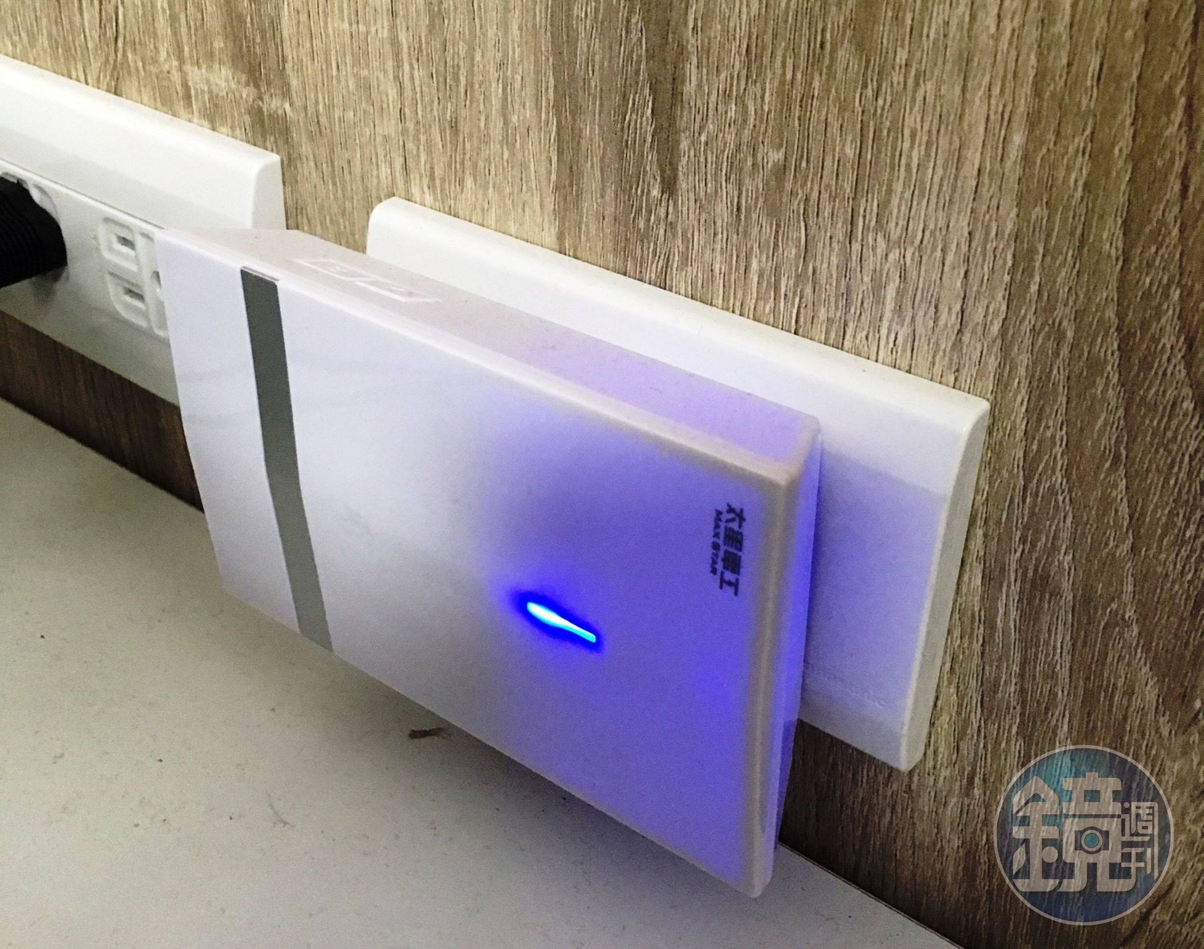 該公司斷電系統，只要一不對勁，主嫌就能遙控使斷電。